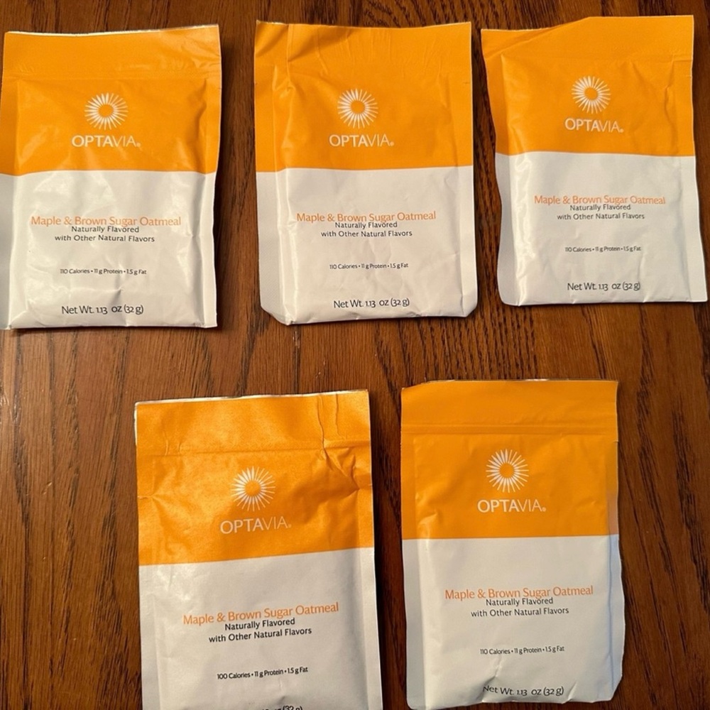 Optavia maple&brown sugar oatmeal 5 fuelings